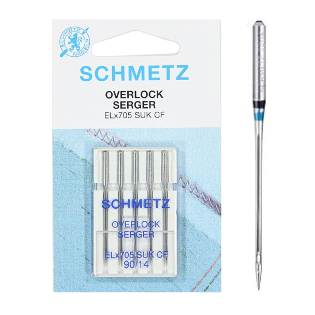 Aghi Overlock Serger SUK Schmetz - ELx705 SUK CF - Varie Misure