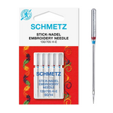 Aghi da Ricamo Embroidery Schmetz 130/705 H-E -Varie misure