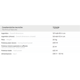 Battistella T250 Tavolo da stiro aspirante e riscaldato