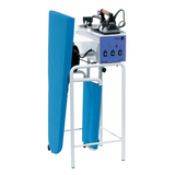 Battistella Vaporsprint Tavolo da stiro pieghevole, aspirante, soffiante, riscaldato, con caldaia da 2,2 L e ferro da stiro