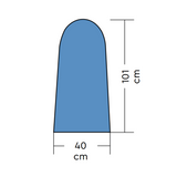 Battistella Vaporsprint Tavolo da stiro pieghevole, aspirante, soffiante, riscaldato, con caldaia da 2,2 L e ferro da stiro