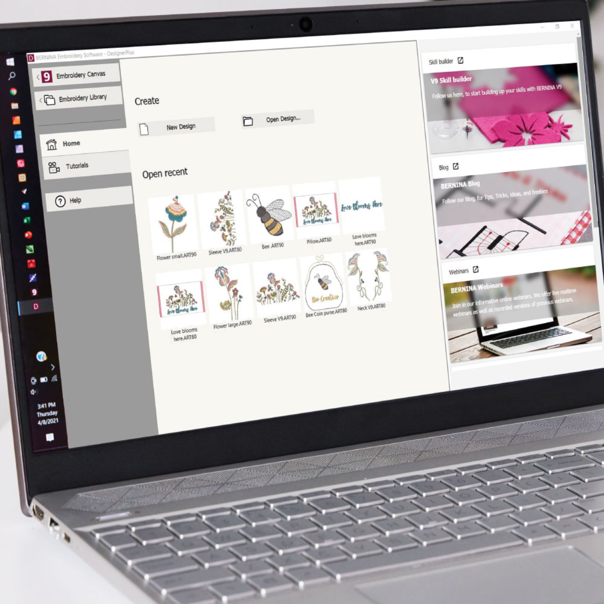 Software Ricamo Bernina V9 Designer Plus