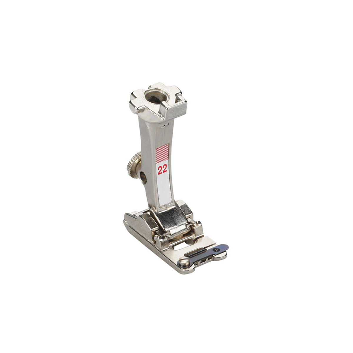 Bernina Piedino per cordoncini con 3 scanalature #22