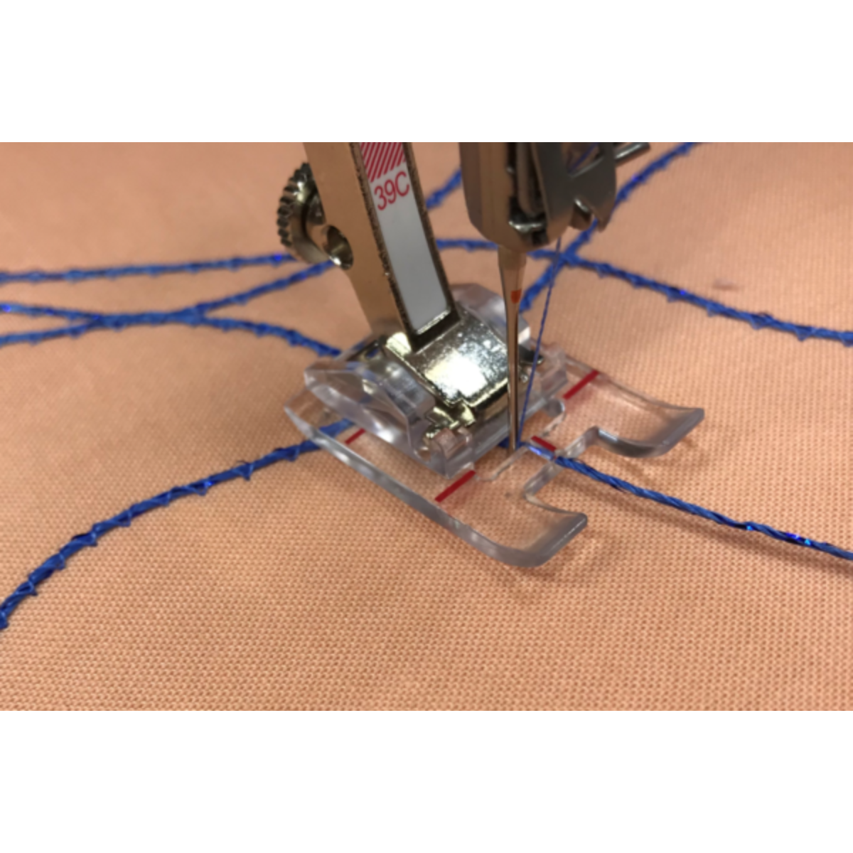 Bernina Piedino per ricamo con soletta trasparente #39C