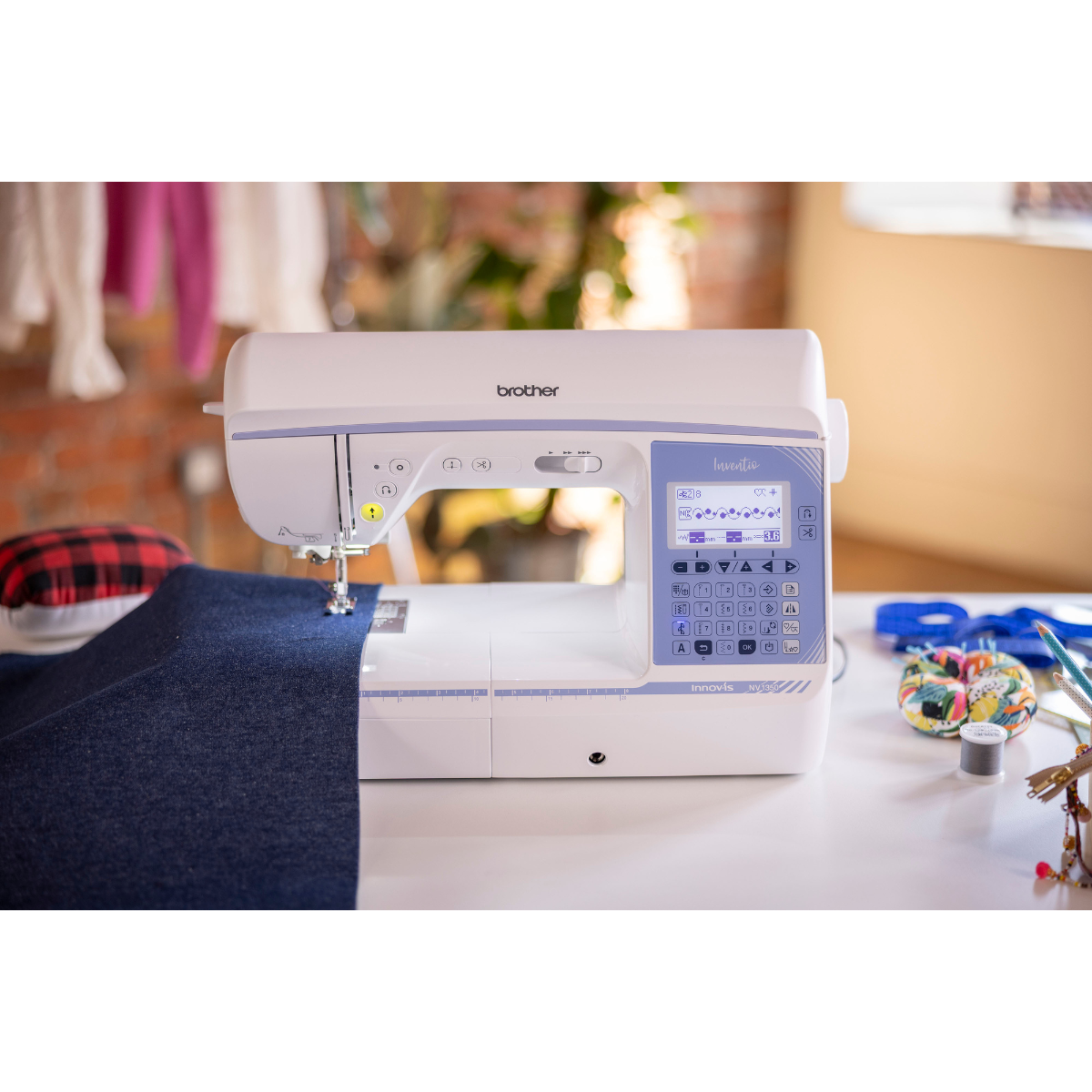 Brother Inventio NV 1350 Macchina per cucire Elettronica