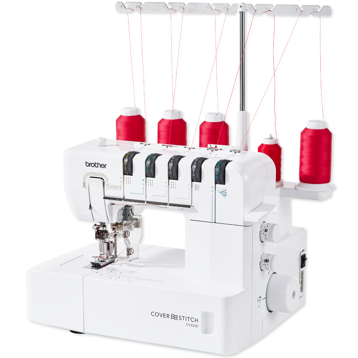 Brother CV 3550 Punto di copertura Cover Stitch