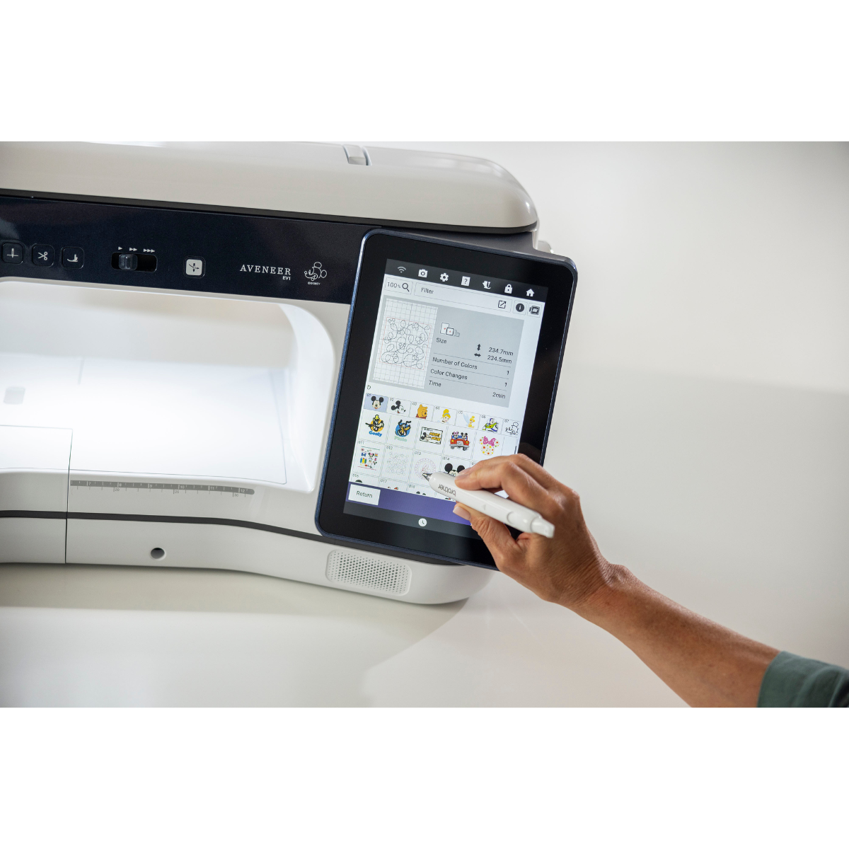 Brother Aveneer EV1  Macchina per cucire e ricamo Elettronica