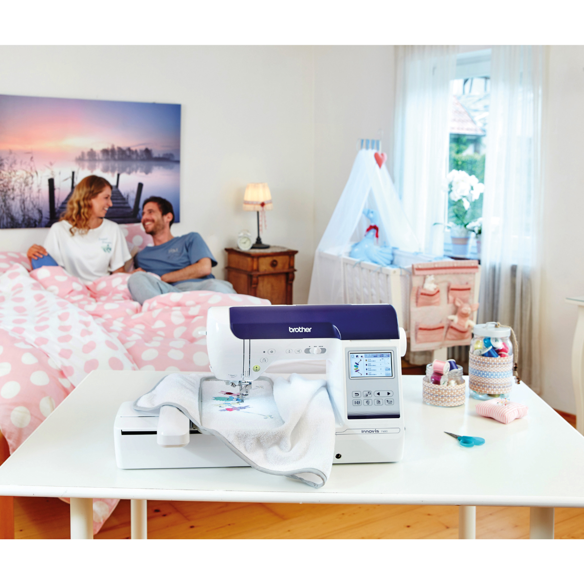 Brother Innov-is F480 Macchina per cucire e ricamo Elettronica