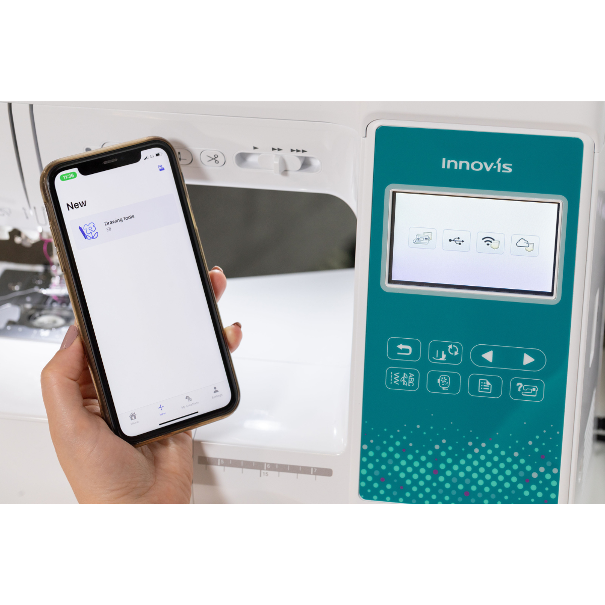 Brother Innov-is F 580 Macchina per cucire e ricamo Elettronica