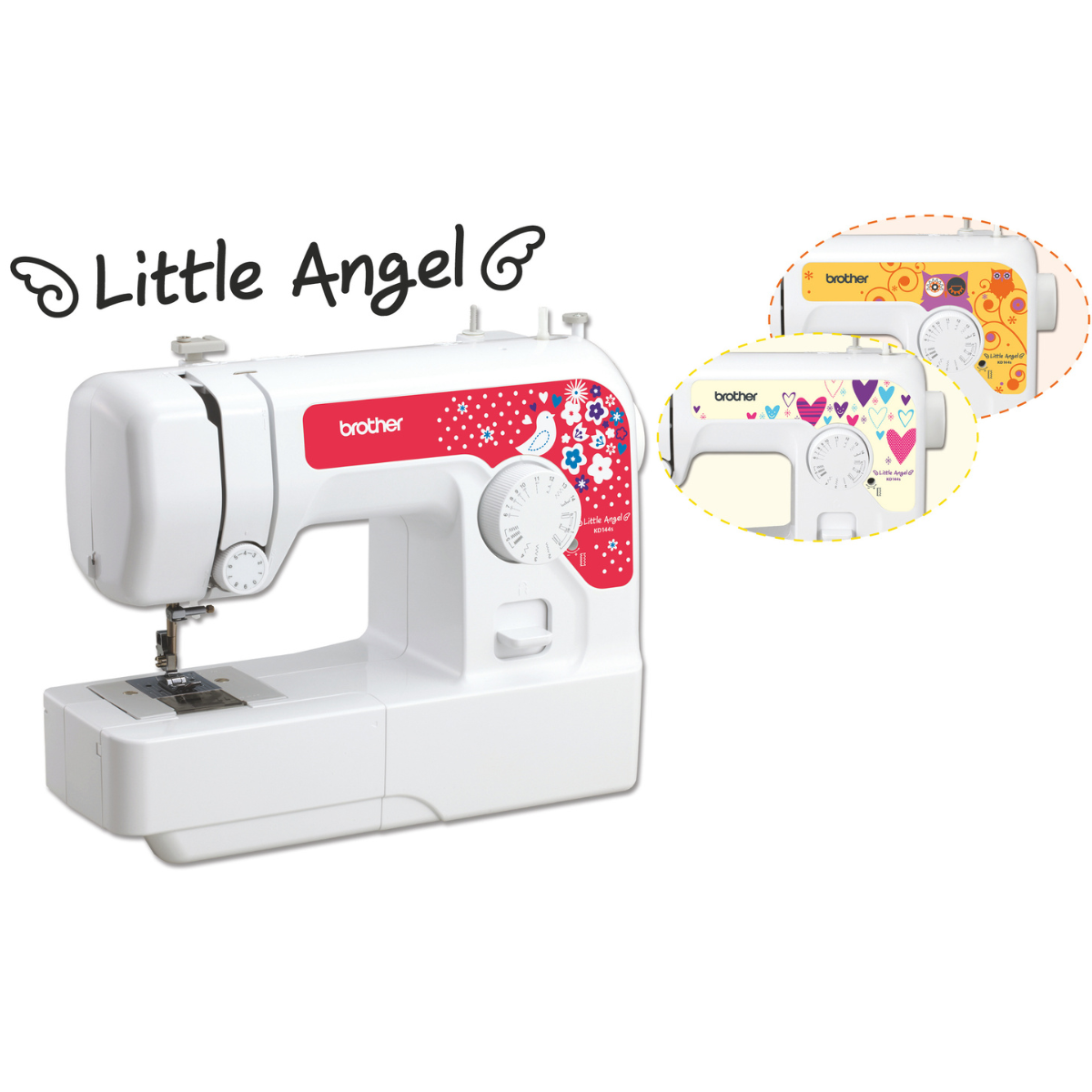 Brother KD 144S Little Angel Macchina per cucire Meccanica