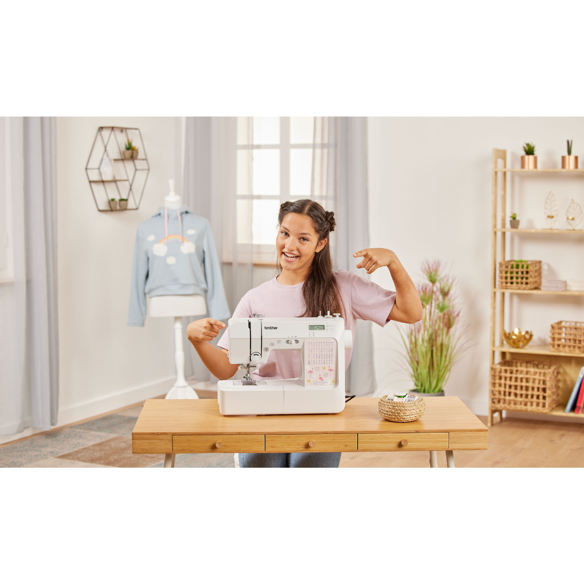 Brother KD 40S Little Angel Macchina per cucire Elettronica