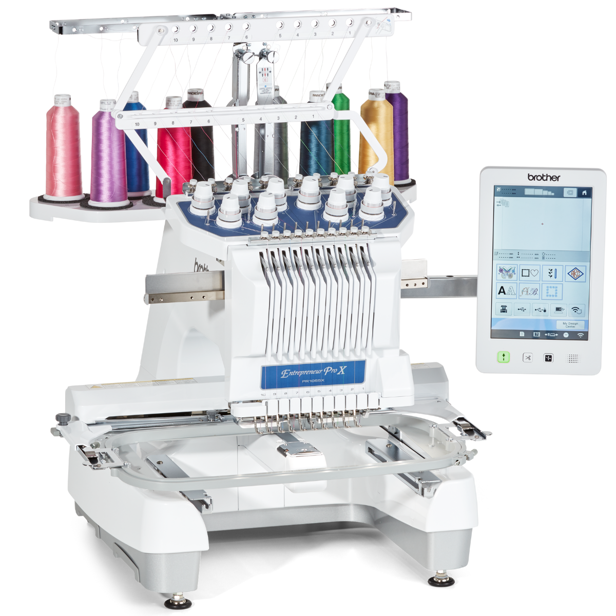 Brother PR 1055X Macchina da ricamo a braccio libero professionale