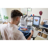 Brother PR 680W  Macchina da ricamo a braccio libero professionale