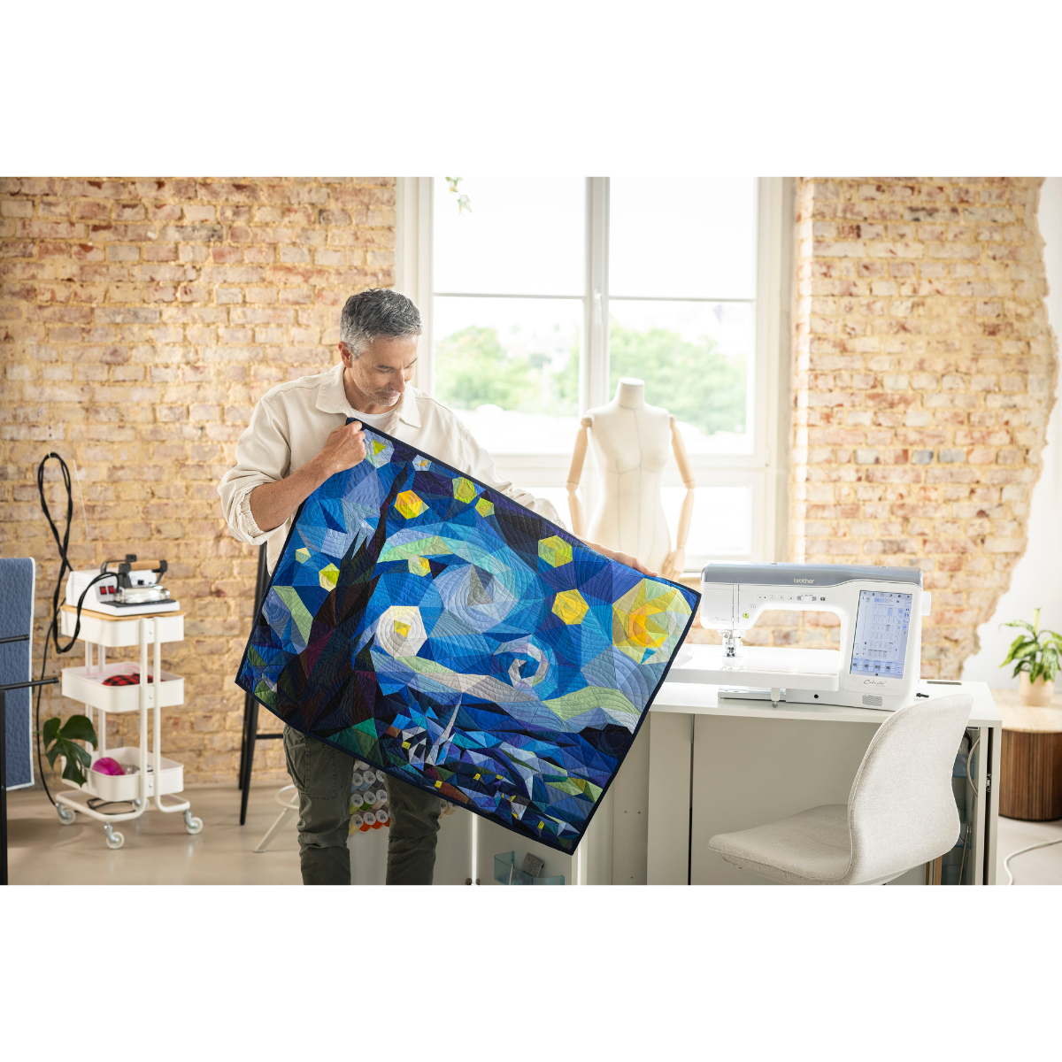 Brother Celeste Innov-is CX1 Macchina per Cucire e Quilting Elettronica