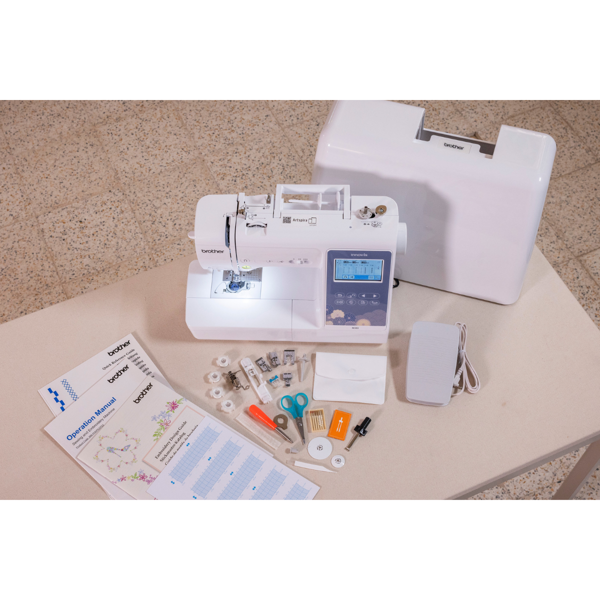 Brother Innov-is M 380 Macchina per cucire e ricamo Elettronica con Telaio Magnetico