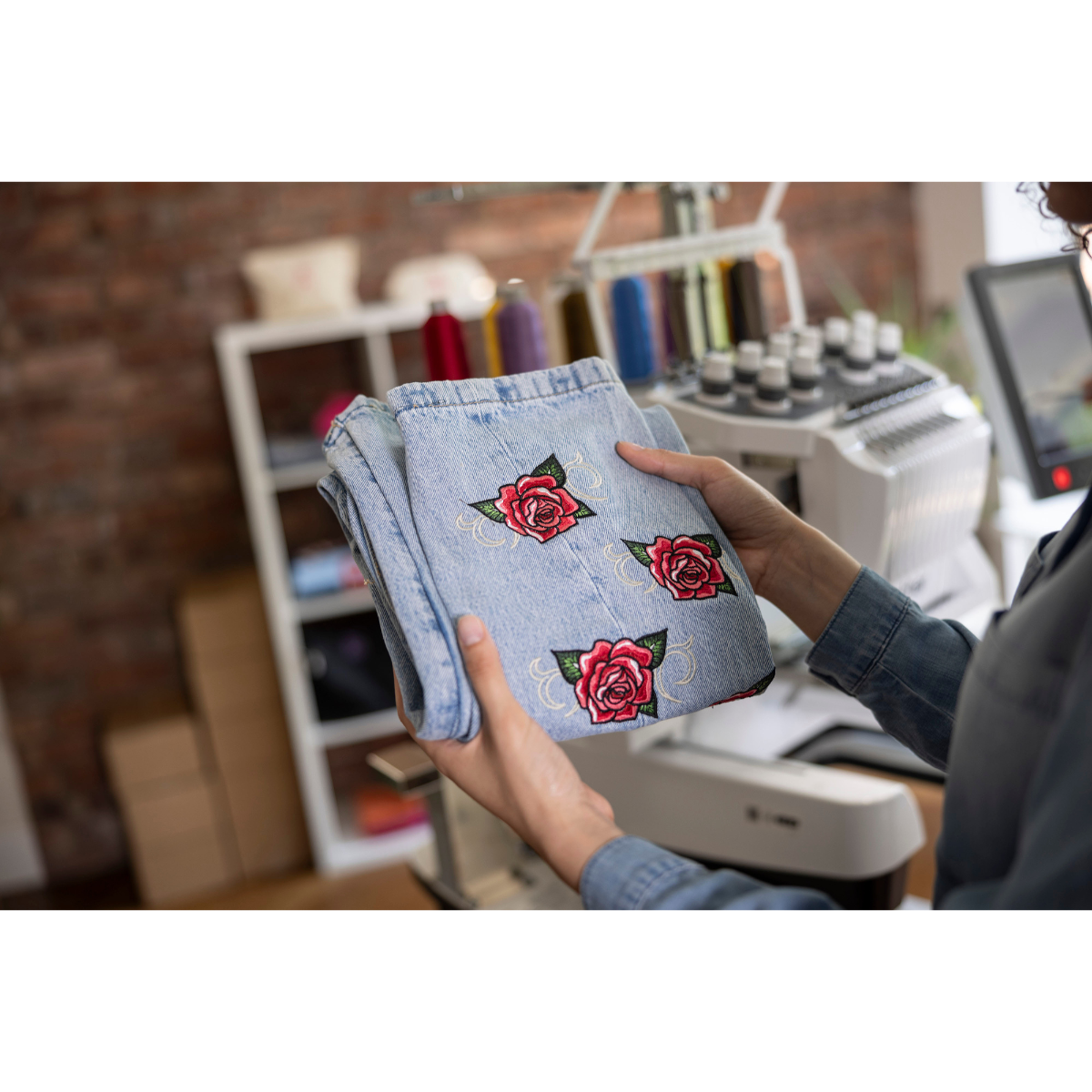 Brother PR 1060W Macchina da ricamo a braccio libero professionale