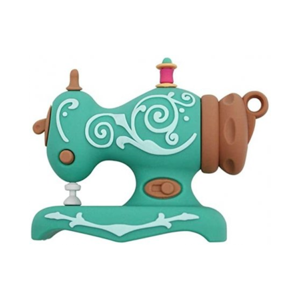 Chiavetta USB 4 GB a Forma di Macchina da Cucire Verde
