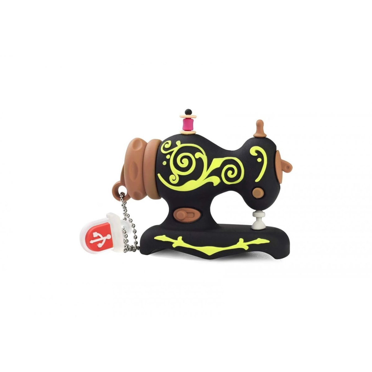 Chiavetta USB 4 GB a Forma di Macchina da Cucire Nera