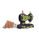 Chiavetta USB 4 GB a Forma di Macchina da Cucire Nera