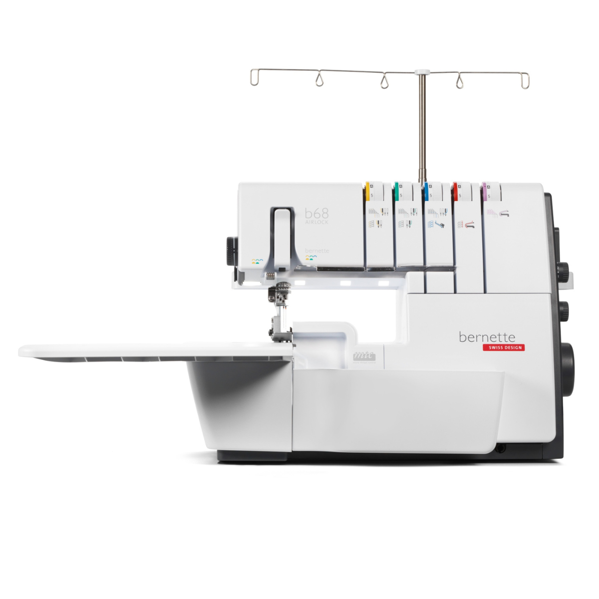 Bernette B 68 AIRLOCK Tagliaecuci + Punto di copertura con infilatura ad aria