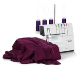 Bernette B 68 AIRLOCK Tagliaecuci + Punto di copertura con infilatura ad aria