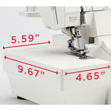 Janome AT 2000D Tagliacuci con infilatura ad aria