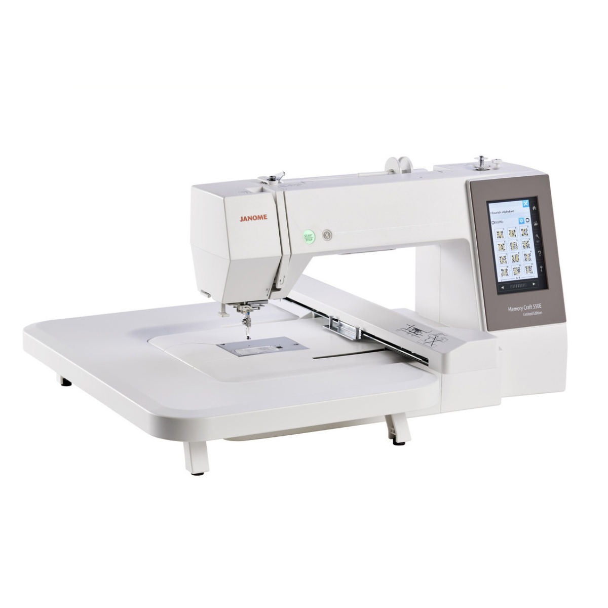 Janome Memory Craft 550 E Limited Edition Macchina da ricamo