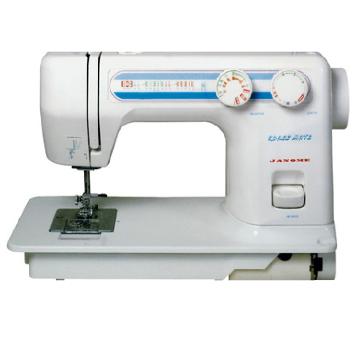 Janome Schoolmate piana per mobile tipo vecchio Macchina per cucire Meccanica