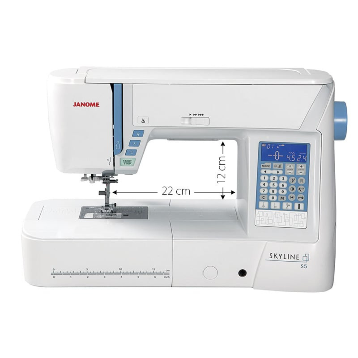 Janome S5 SKYLINE QUILT Macchina per cucire Elettronica