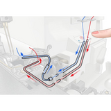 Juki MO 2500 SUMATO AIR Tagliacuci infilatura ad aria