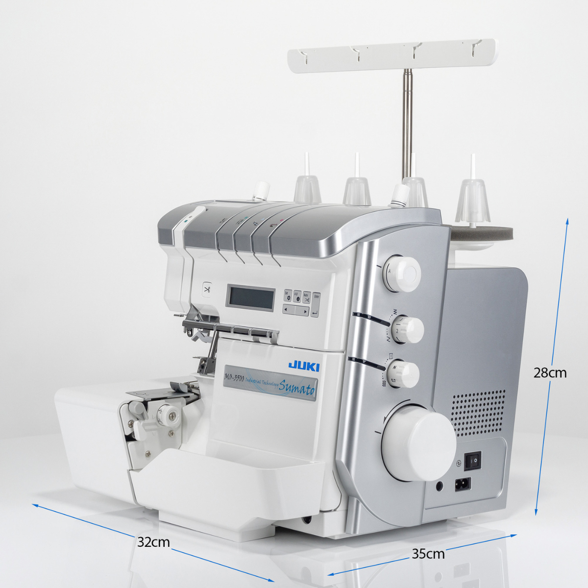 Juki MO 3500 SUMATO AIR Tagliacuci infilatura ad aria