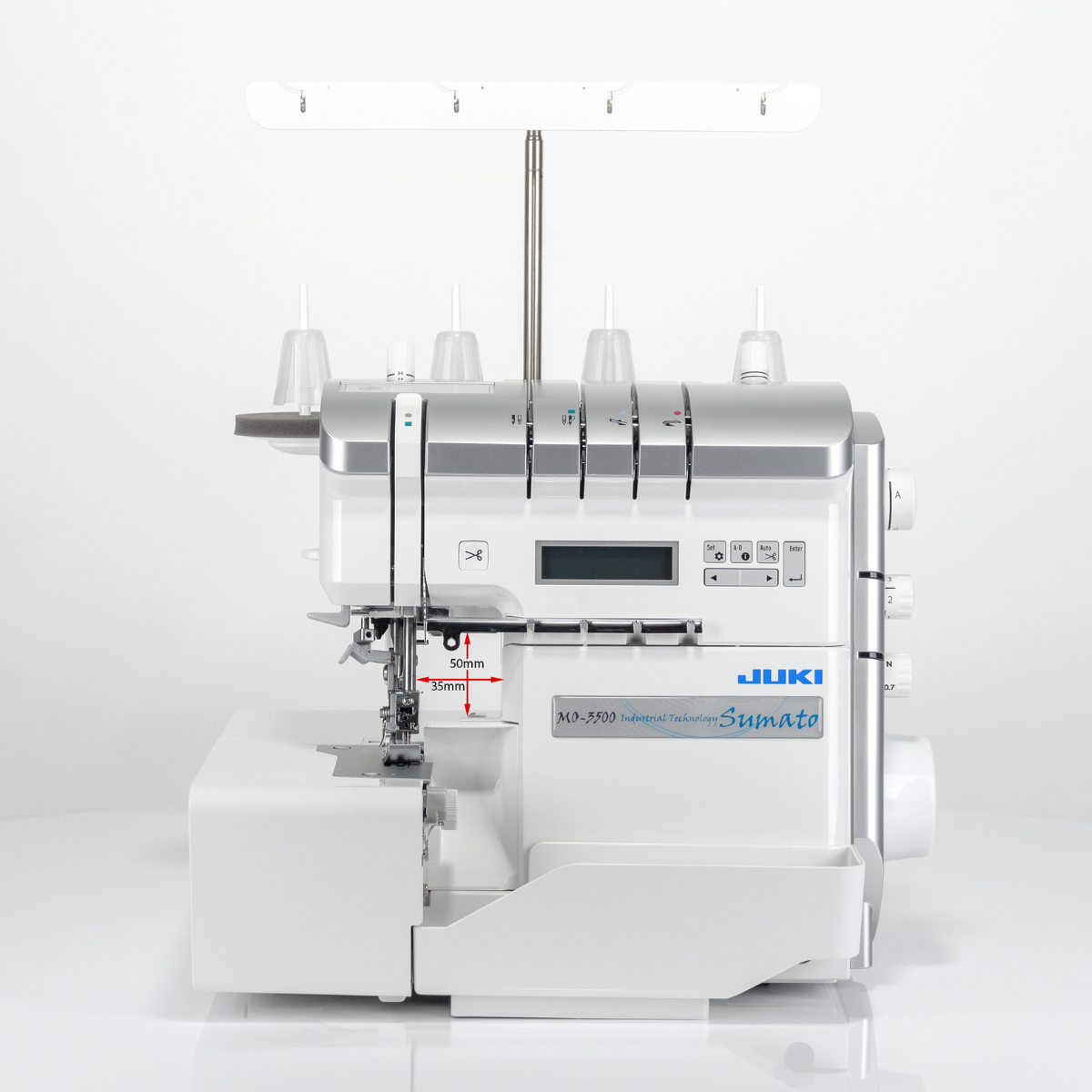 Juki MO 3500 SUMATO AIR Tagliacuci infilatura ad aria