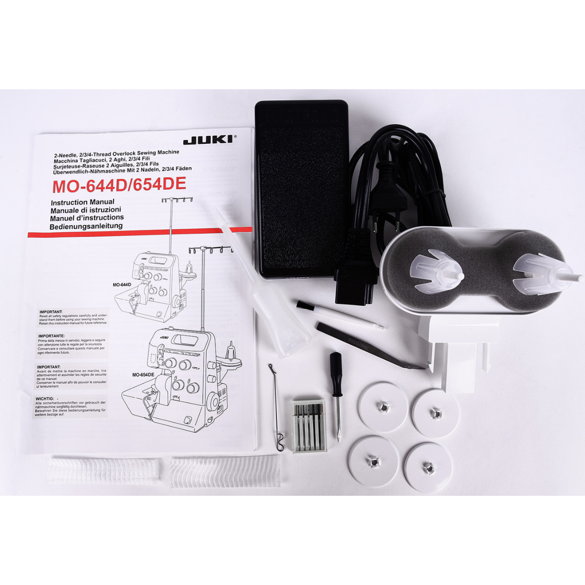 Juki MO 654DE  Tagliacuci