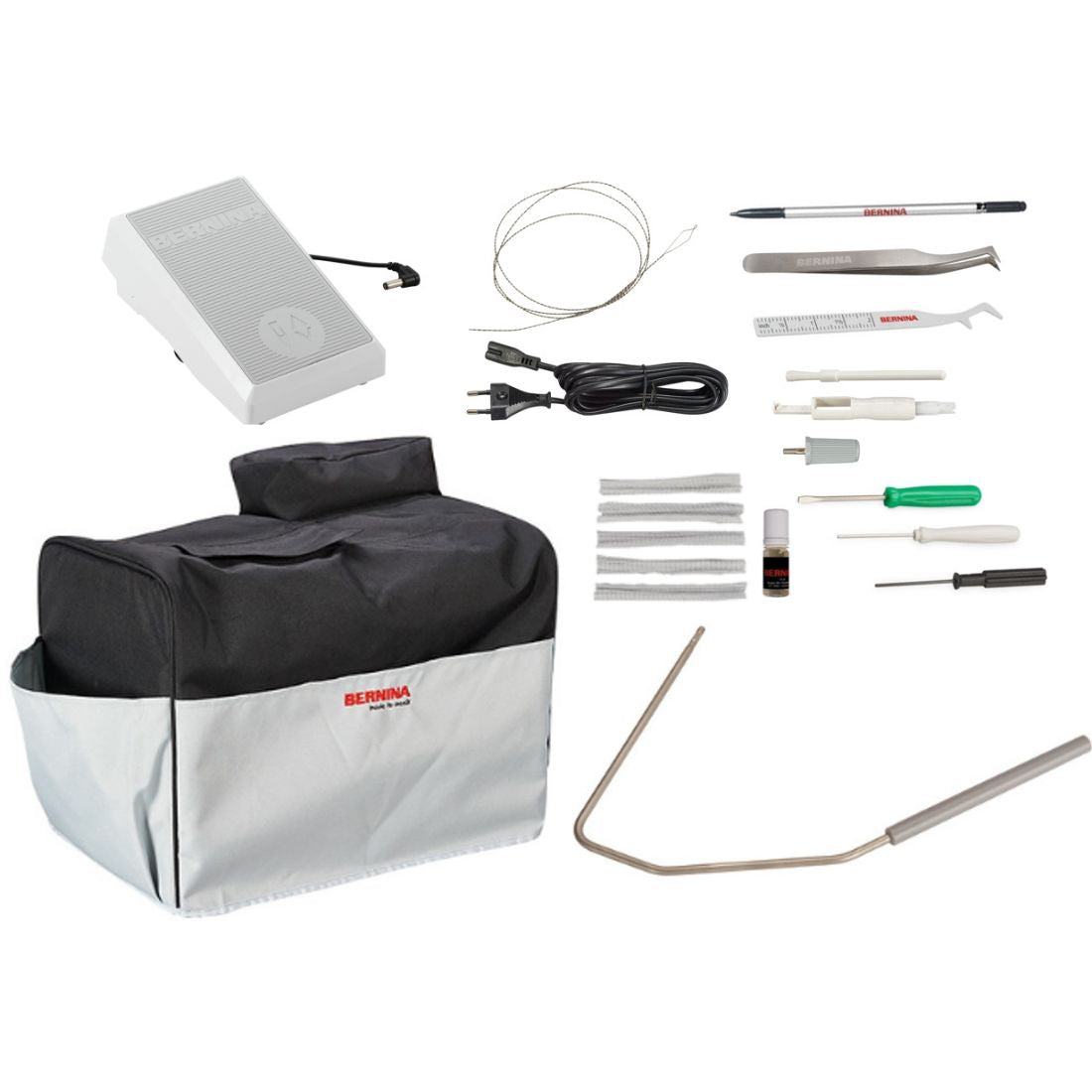 Bernina L 890 Tagliacuci + Punto copertura con infilatura ad aria one-step overlock/cover stitch