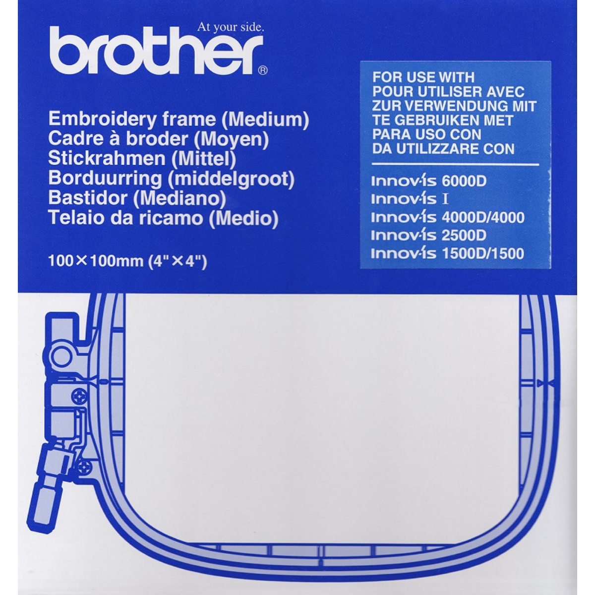 Telaio da Ricamo M Brother 100 x 100 mm EF74