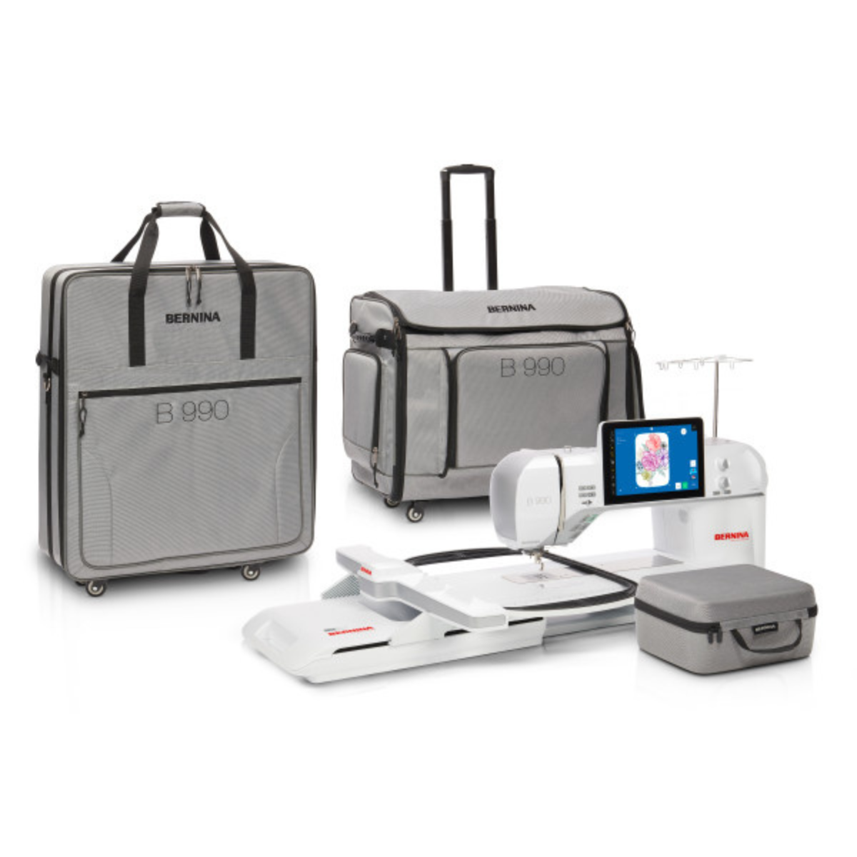 Bernina B 990 Macchina per cucire Elettronica completa di unità di ricamo