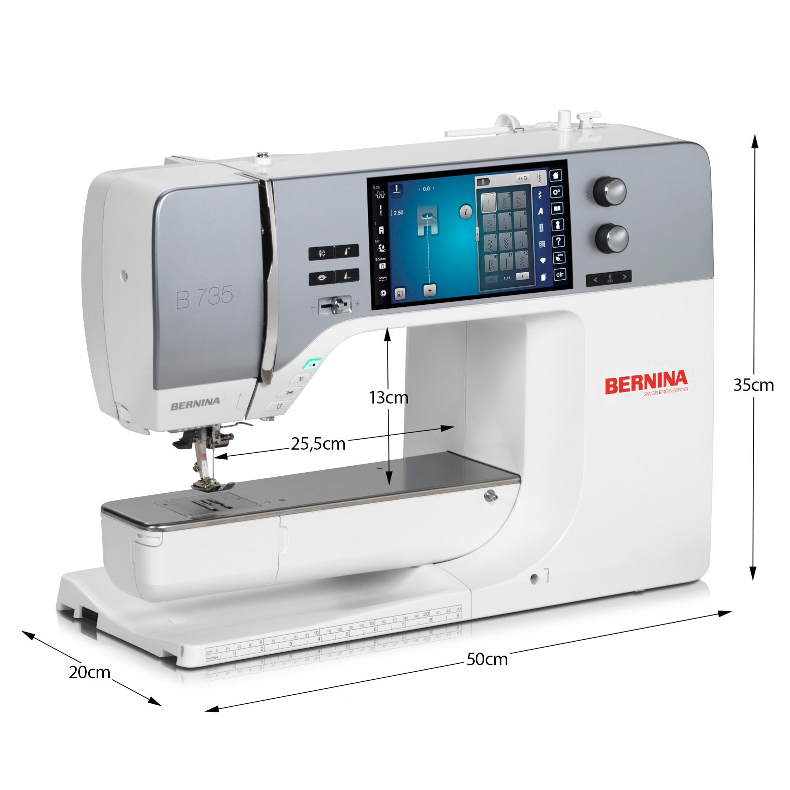 Bernina B 735 PRO  Macchina per cucire Elettronica (compatibile con unità ricamo)