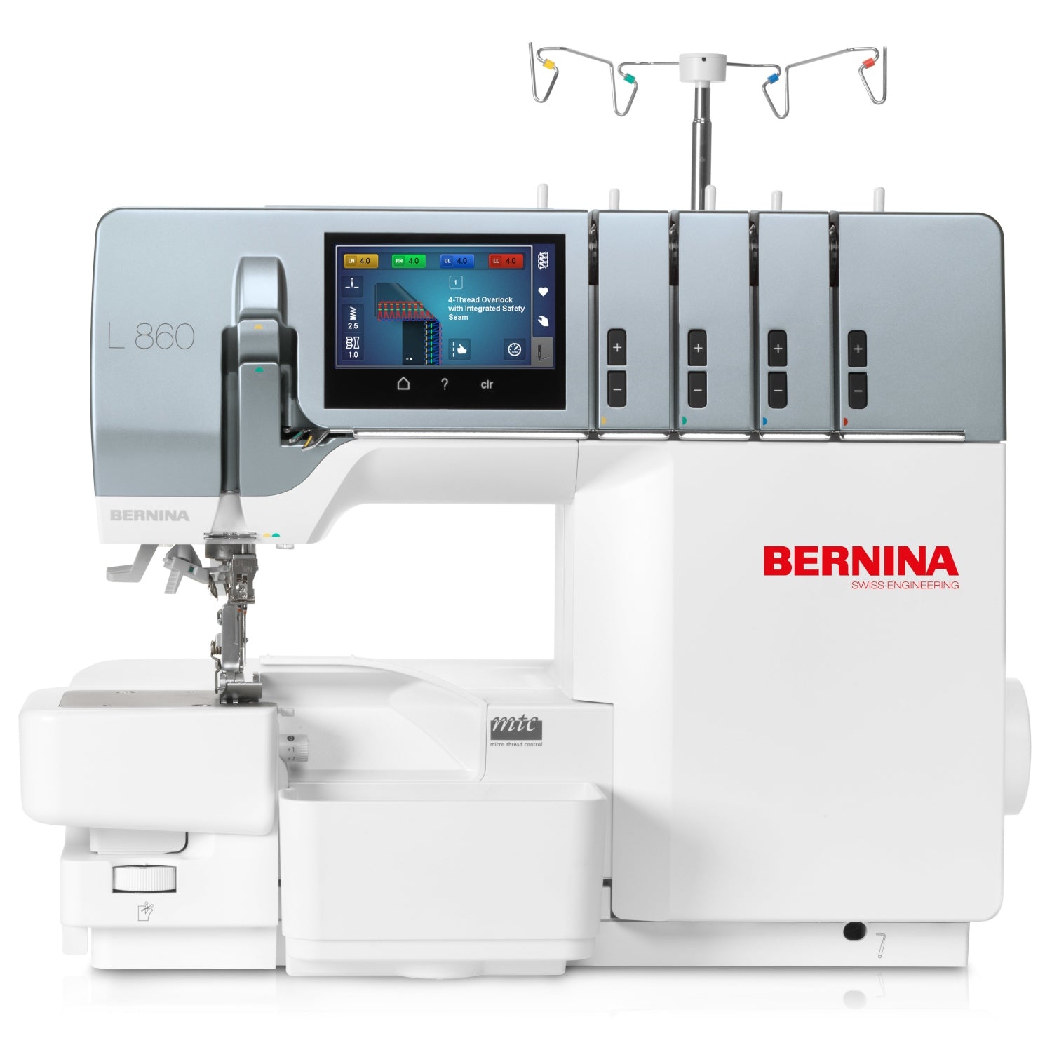 Bernina L 860 Tagliacuci con infilatura ad aria one-step overlock