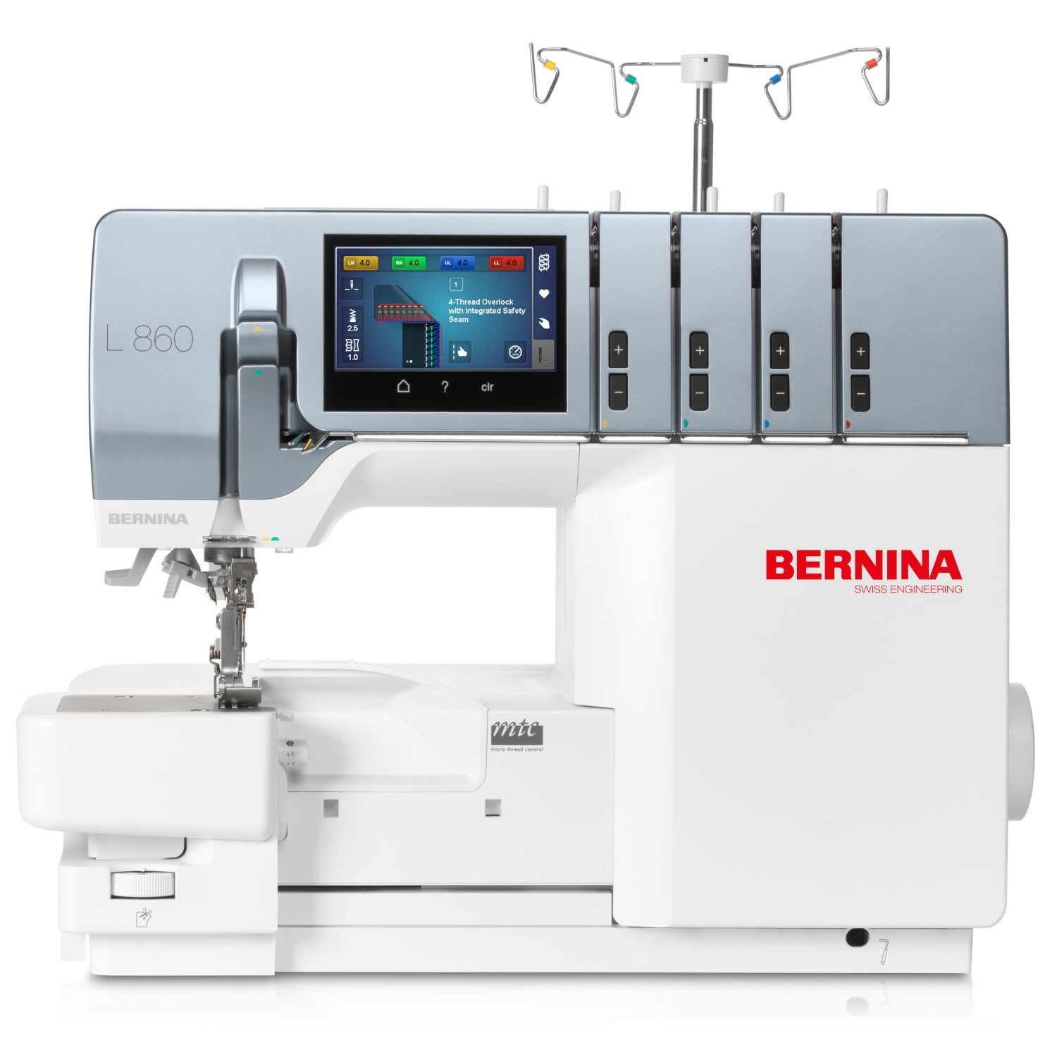 Bernina L 860 Tagliacuci con infilatura ad aria one-step overlock