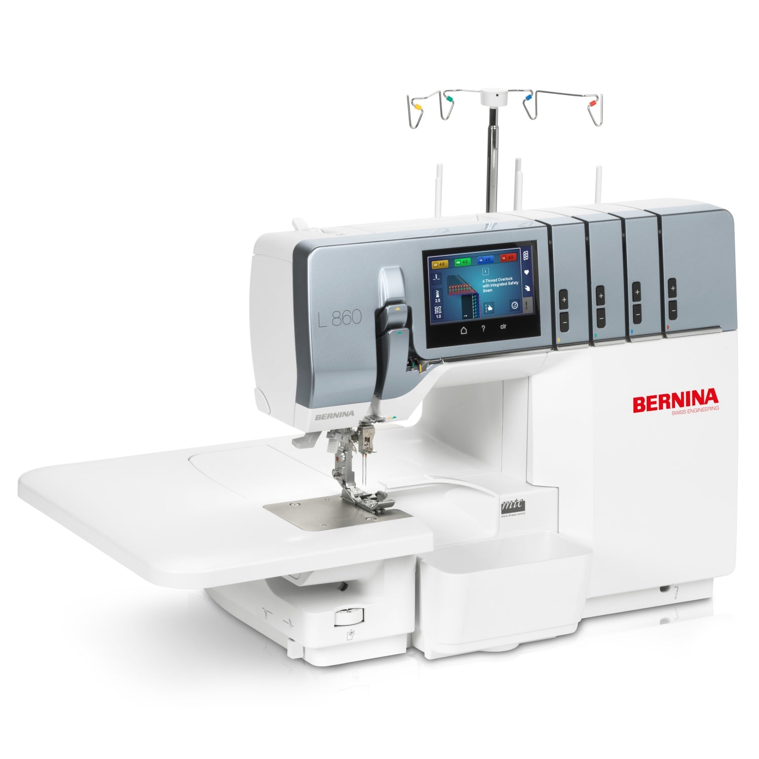 Bernina L 860 Tagliacuci con infilatura ad aria one-step overlock