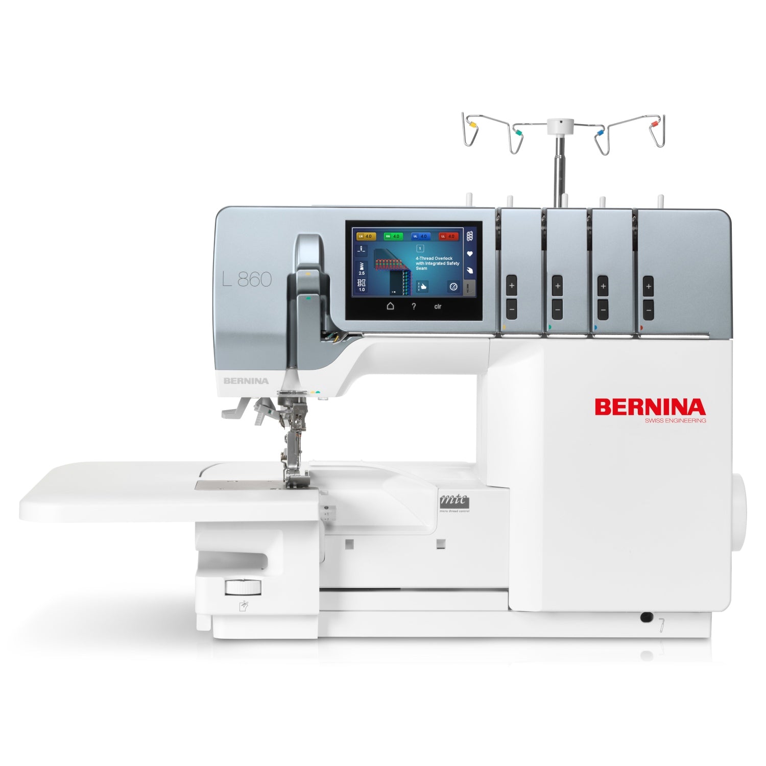 Bernina L 860 Tagliacuci con infilatura ad aria one-step overlock