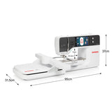 Bernina B 790 PRO Macchina per cucire Elettronica completa di unità di ricamo