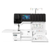 Bernina L 890 Tagliacuci + Punto copertura con infilatura ad aria one-step overlock/cover stitch