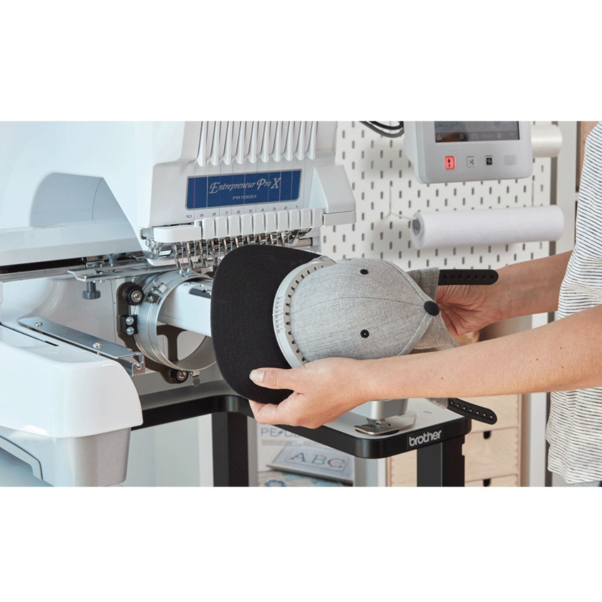 Brother Set Telaio per Cappellini a Tesa Piatta 130x60 mm Kit Completo