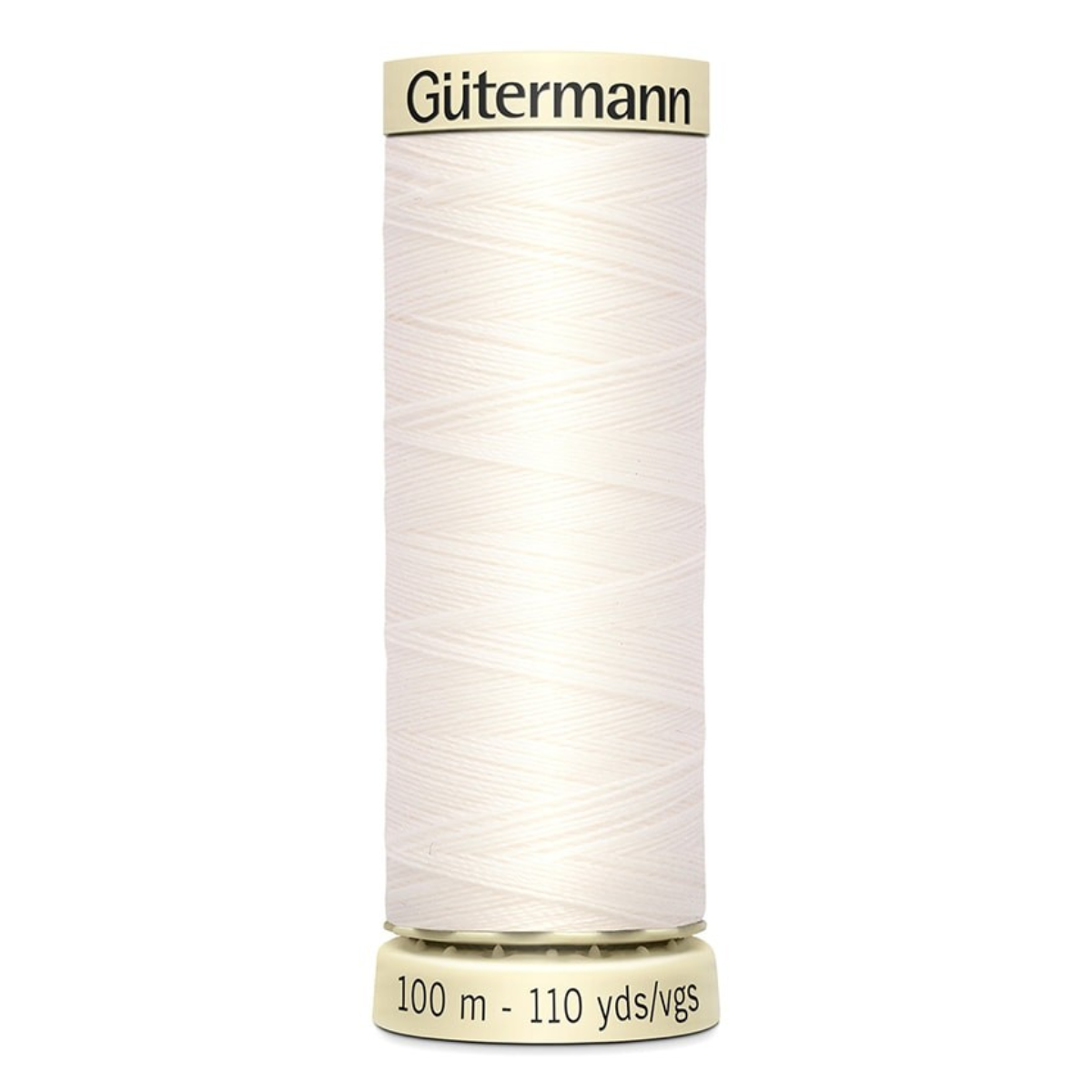 Gütermann Cucitutto – Filo Poliestere 100 m – 100% Poliestere - Bianco, Nero, Beige, Giallo, Grigio, Marrone