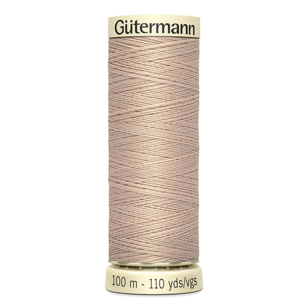 Gütermann Cucitutto – Filo Poliestere 100 m – 100% Poliestere - Bianco, Nero, Beige, Giallo, Grigio, Marrone