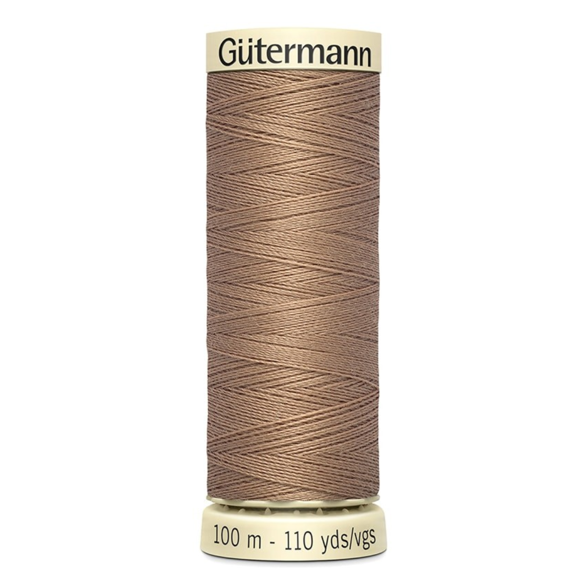 Gütermann Cucitutto – Filo Poliestere 100 m – 100% Poliestere - Bianco, Nero, Beige, Giallo, Grigio, Marrone