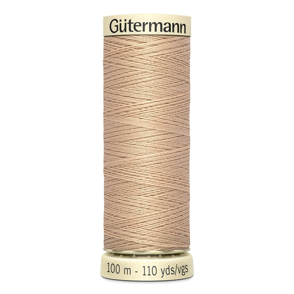 Gütermann Cucitutto – Filo Poliestere 100 m – 100% Poliestere - Bianco, Nero, Beige, Giallo, Grigio, Marrone