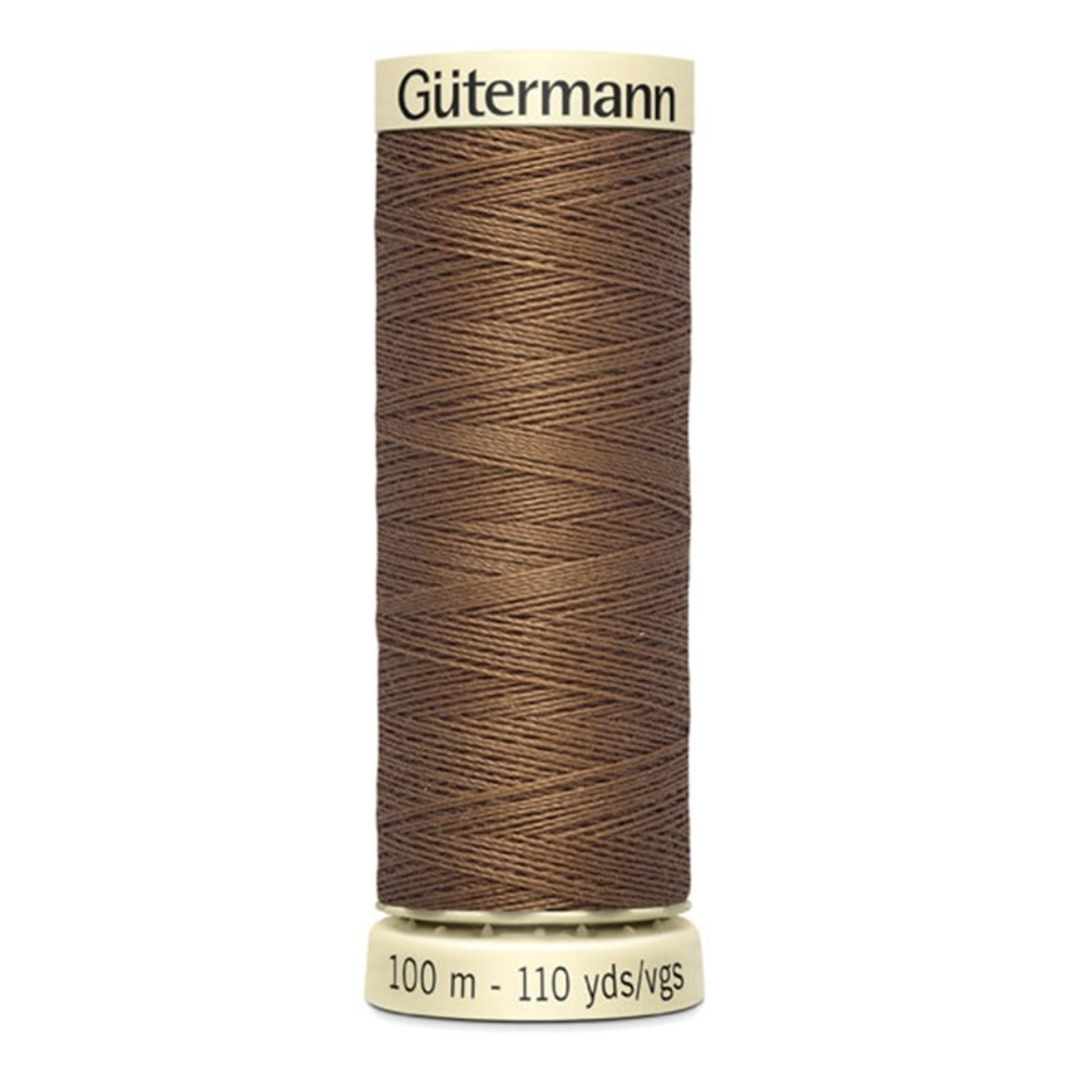 Gütermann Cucitutto – Filo Poliestere 100 m – 100% Poliestere - Bianco, Nero, Beige, Giallo, Grigio, Marrone