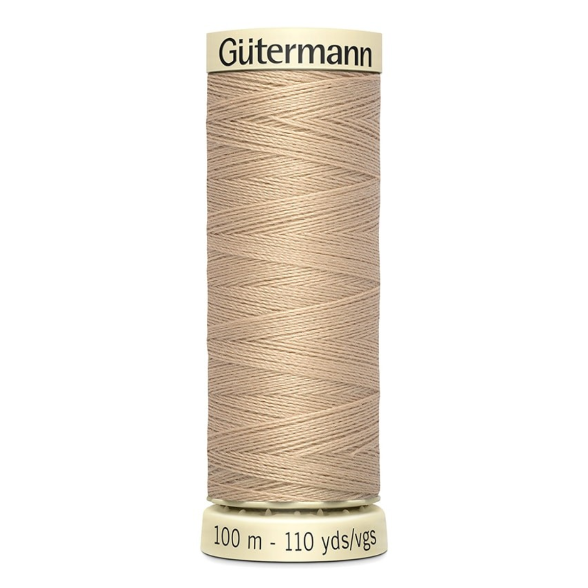 Gütermann Cucitutto – Filo Poliestere 100 m – 100% Poliestere - Bianco, Nero, Beige, Giallo, Grigio, Marrone